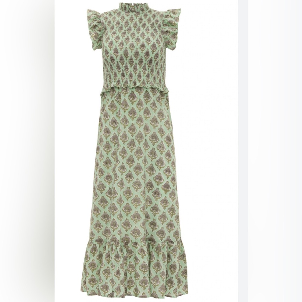 NWT Anna Cate BLAKELY MIDI Dress Apple Mist